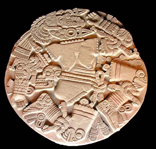 Coyolxauhqui's dismembered form was later discovered by archaeologists History of the Aztecs Timeline