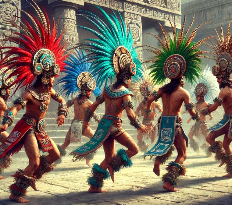 Social Structure of the Aztec Depiction of Aztec Noble Dancers