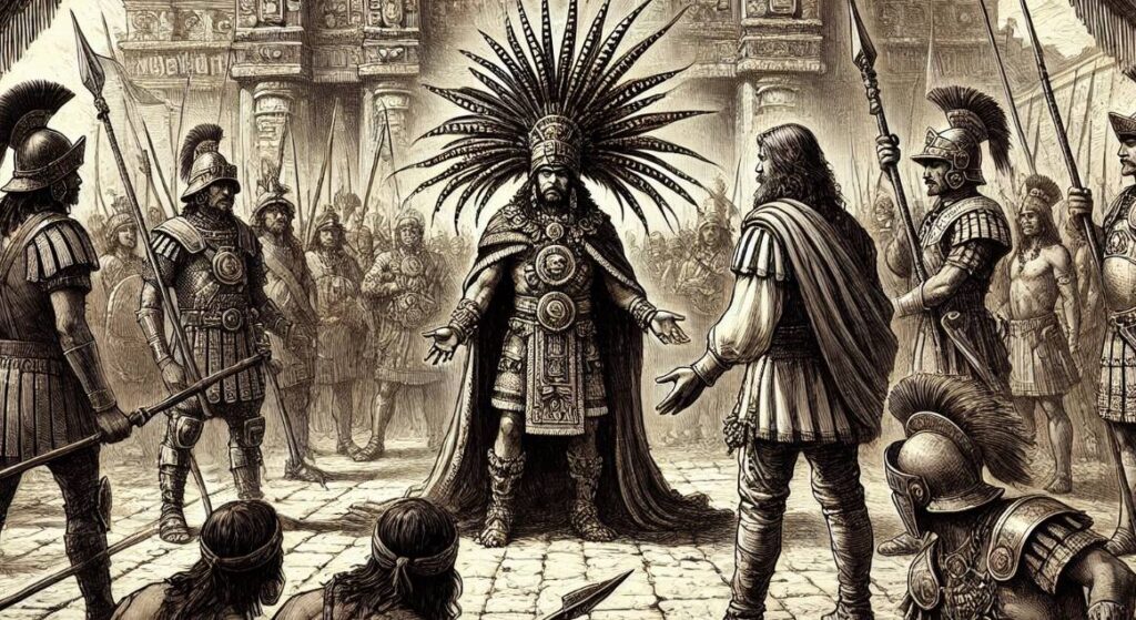 How the Spanish were able to capture Montezuma II