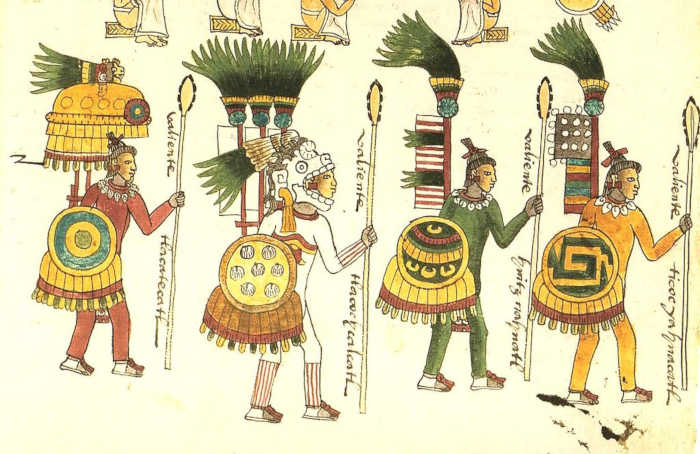 Representation of Aztec Warriors