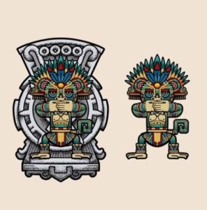 Aztec Tattoo Monkey Mod.1