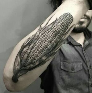 Maize (Corn) Aztec Tatto Mod.1