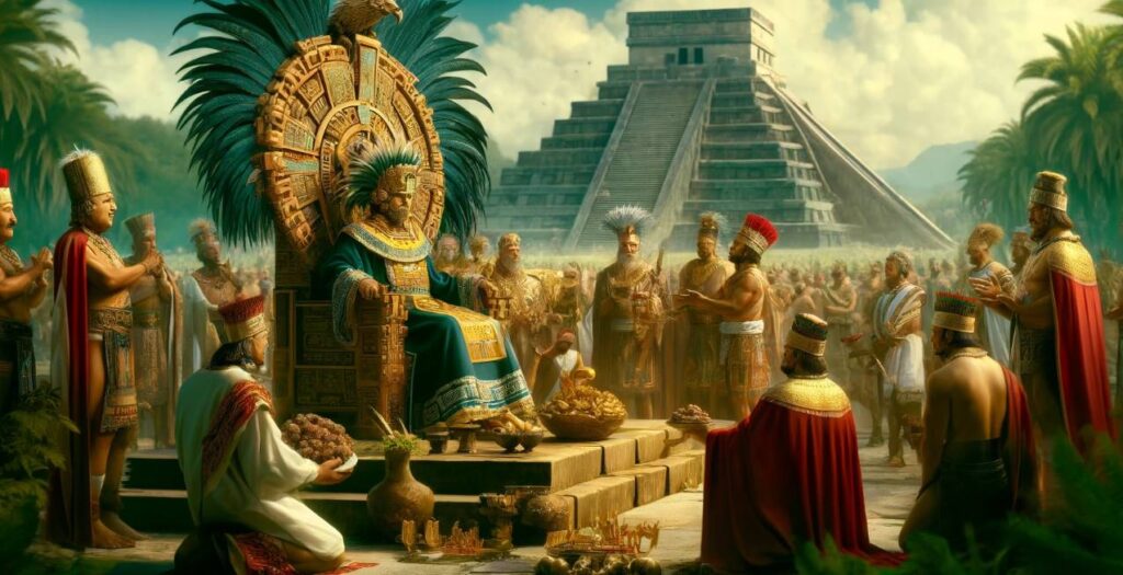 A theocracy ruled the Aztecs. Aztec Law and Government.